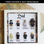 DIY Father's Day Harry Potter Shadowbox