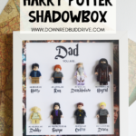 DIY Father's Day Harry Potter Shadowbox