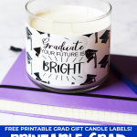 graduation candle gift