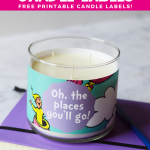 graduation candle gift