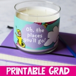 graduation candle gift