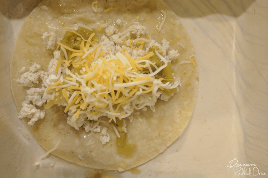 Green Chile Chicken Enchiladas