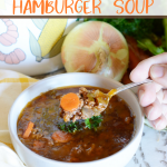 Grandma's hamburger soup