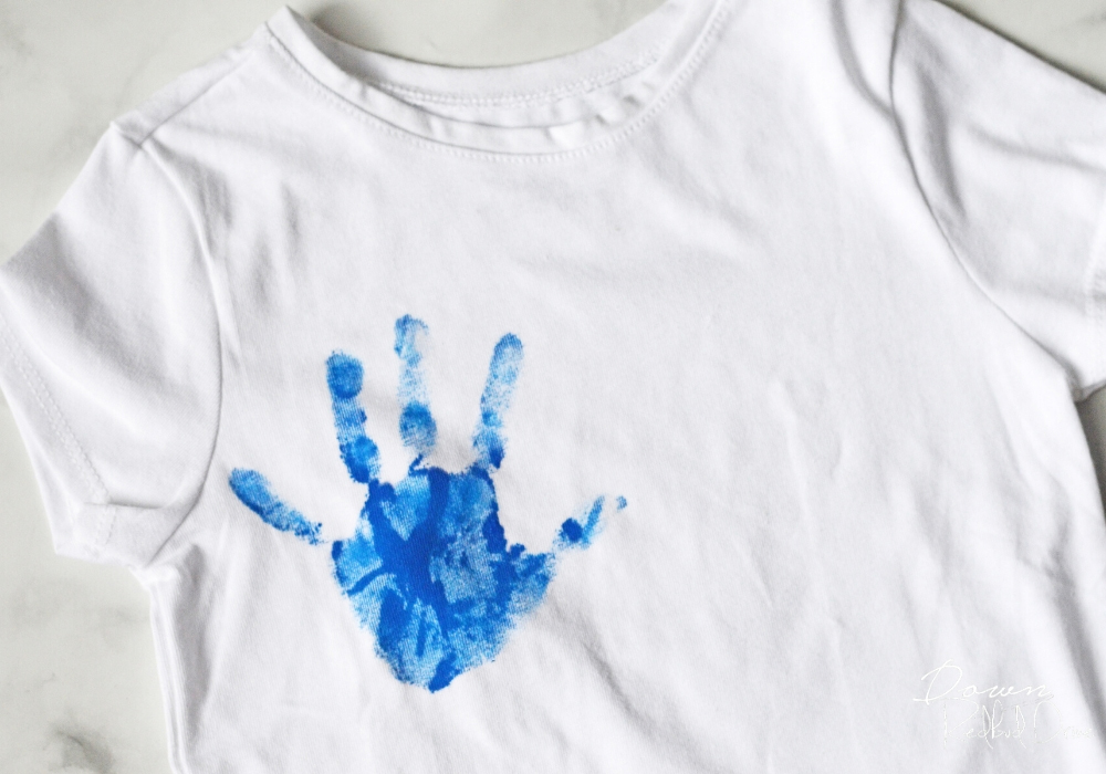 Hand Print American Flag Shirts