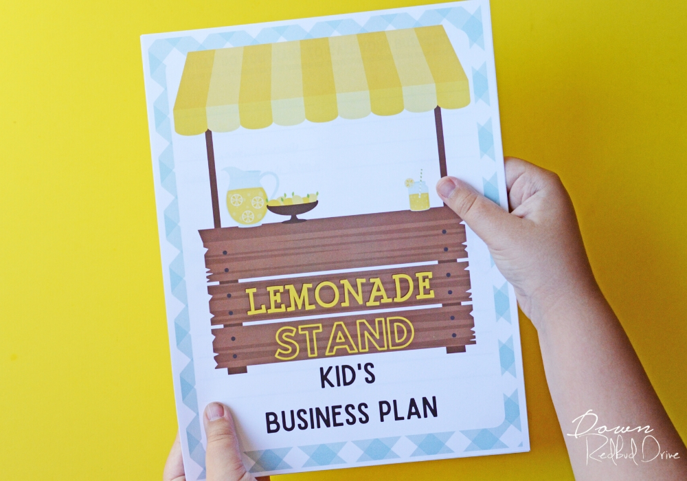 Kid's Lemonade Stand Business Plan