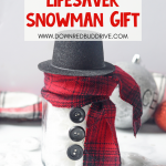 DIY Lifesaver Snowman Gift