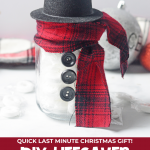 DIY Lifesaver Snowman Gift