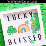 DIY Lucky Blessed Sign