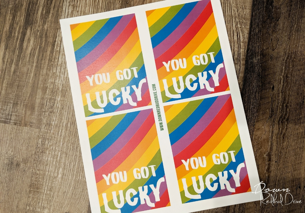 you got lucky treat printable labels