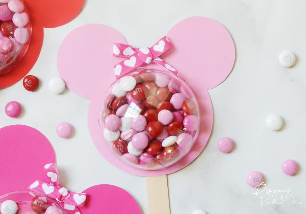 minnie valentine pop diy