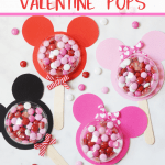 Mickey and Minnie Valentine Pops