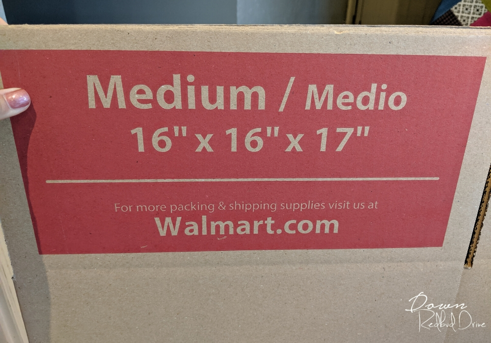 medium sized packing box