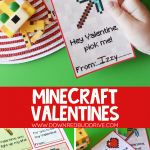 Free Printable Minecraft Valentines