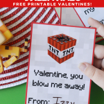 Free Printable Minecraft Valentines