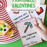 Free Printable Minecraft Valentines