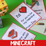 Free Printable Minecraft Valentines