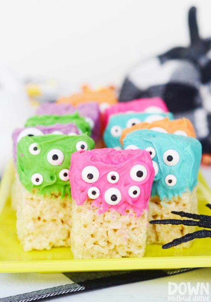 Monster Rice Krispie Treats