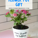 DIY Mother's Day Cricut Flower Pot gift