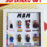 DIY Mother's Day Superhero Shadowbox