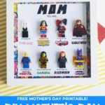 DIY Mother's Day Superhero Shadowbox