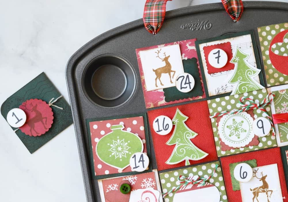 muffin tin advent calendar