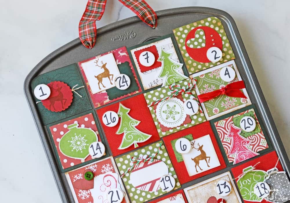 muffin tin advent calendar