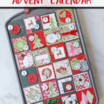 muffin tin advent calendar pinterest