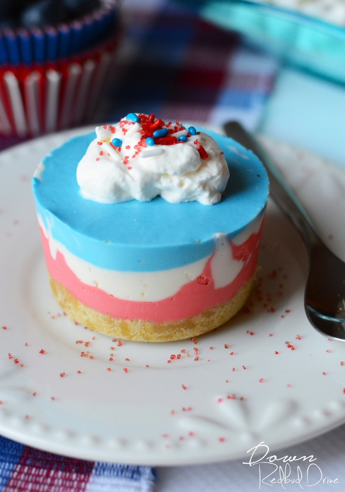 no bake patriotic cheesecake