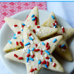 Patriotic Sprinkle Cookies