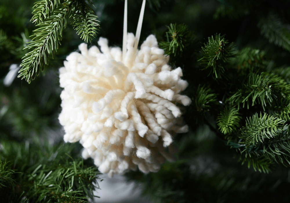 Pom Pom Ornament