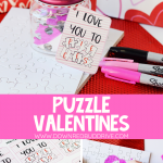 DIY Puzzle Valentines