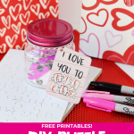 DIY Puzzle Valentines