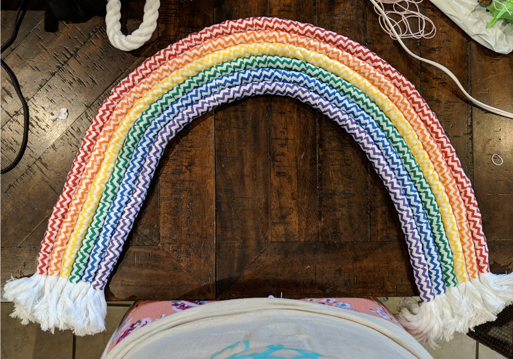 Rainbow Art DIY