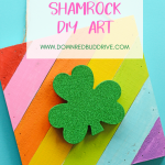 Rainbow Shamrock Art