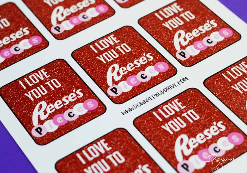 Reese's Pieces Valentines