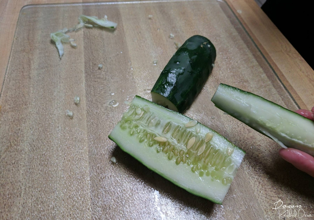 cucumbers with too many seeds