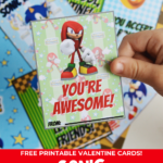 Free Printable Sonic Valentines