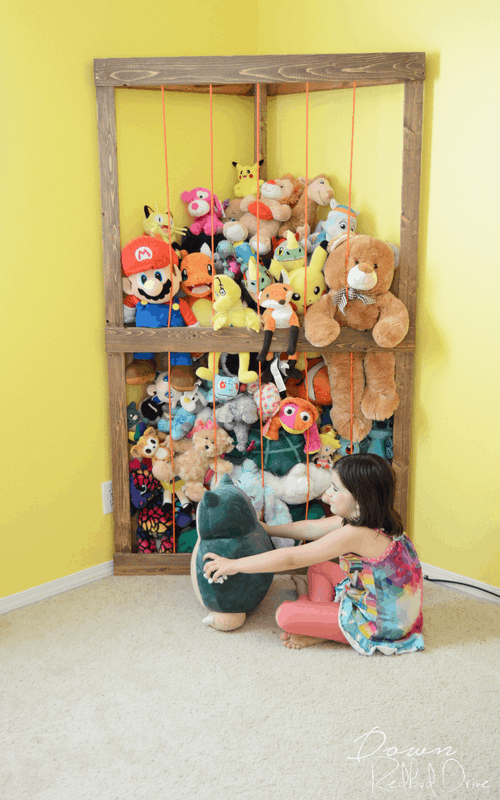 Stuffed Animal Corner Cage