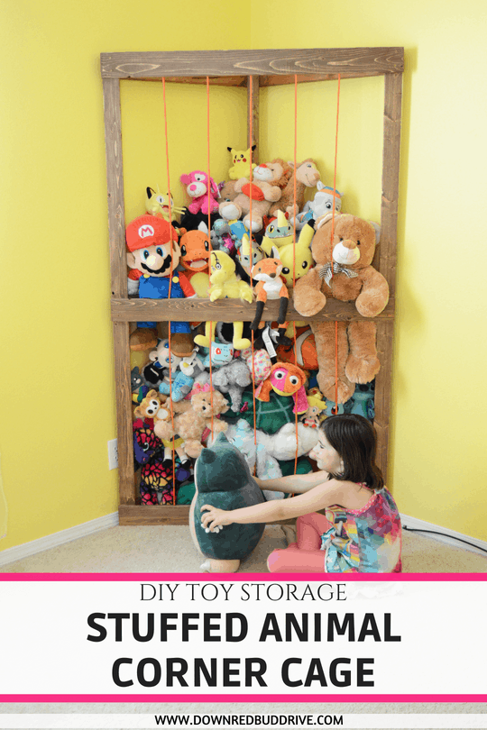 Stuffed Animal Corner Cage