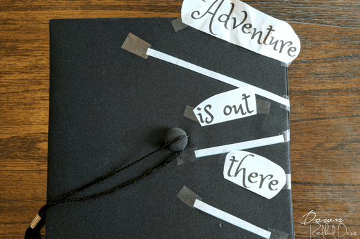 DIY Pixar's Up Graduation Cap