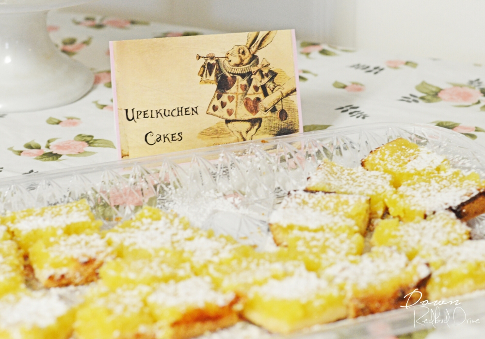 Upelkuchen tea cakes