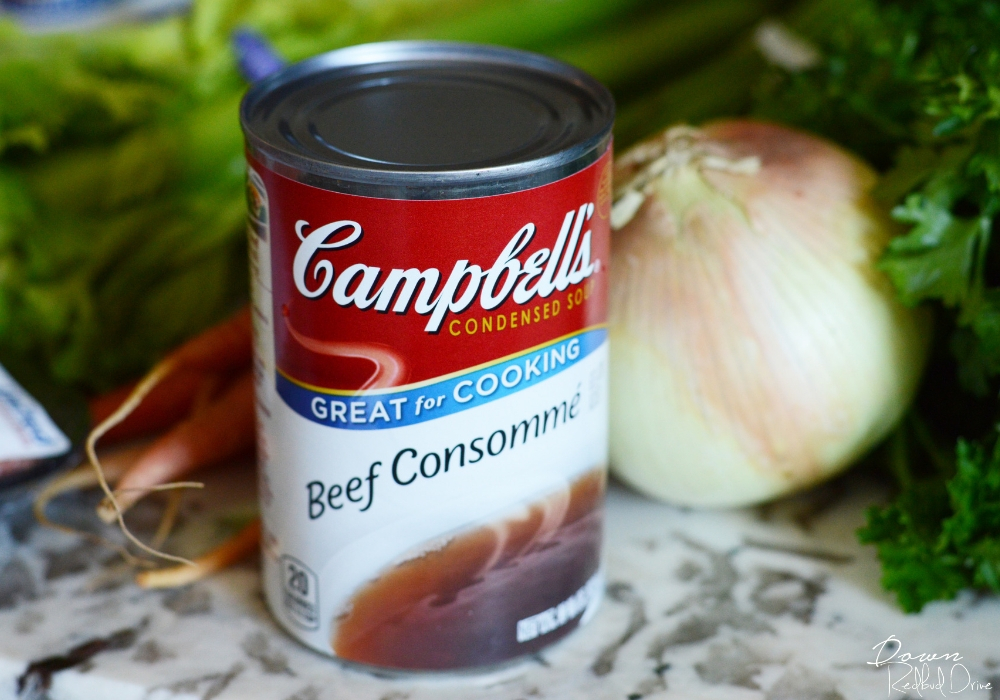 cambell's beef consomme soup