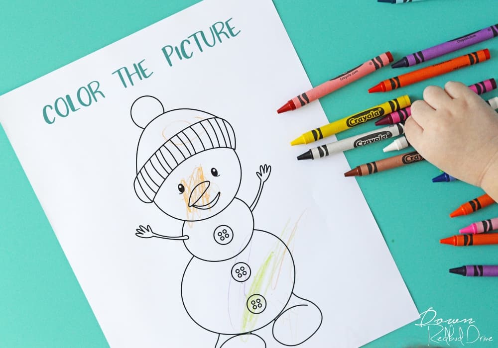 Preschool Winter Activity Book