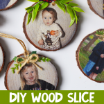 DIY Wood Photo Ornament