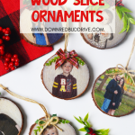 DIY Wood Photo Ornament