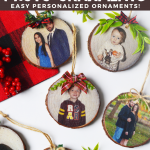 DIY Wood Photo Ornament