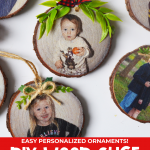 DIY Wood Photo Ornament