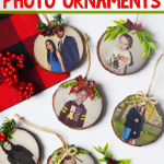 DIY Wood Photo Ornament